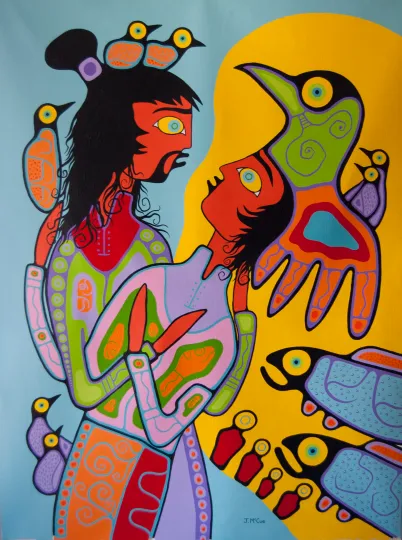“Nurture” Acrylic on canvas 70x52